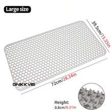 Silicone Sink Mat,Sink Protectors For Bottom Of Kitchen Sink,Kitchen Sink Accessory,Heat Resistant Dishes Drying Mats,Non-Slip Kitchen Mats For Sink Side, Natural And Hygienic Kitchen Essential For Home And Kitchen Room Decor, Part Of Your Cozy Fall& Winter Styles And Christmas Decorations - Multicolor - View 9