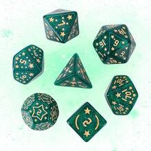 Easytoday 7pcs/Set New Star Carving Dice Set, Acrylic D4 D6 D8 D10 D20 Polyhedral Dice With 8 Colors, High Quality For Tabletop Games - Nhiều màu - Xem 9
