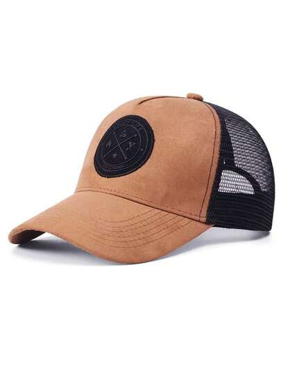 1pc Truck Driver Hat, Versatile All Season Casual Comfortable Sun-Shading Hat, Polyester Material Suitable For Daily Outdoor Sports Travel, Ideal Gift
