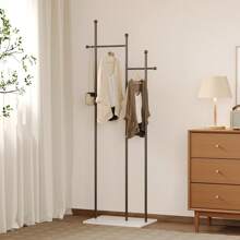 Perchero independiente de estilo minimalista escandinavo, perchero vertical moderno para sala de estar, dormitorio, oficina, hotel, ahorra espacio