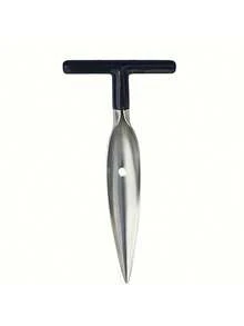 不锈钢便携式椰子开壳器 - 含钻孔工具和刮刀 - 户外露营的理想选择