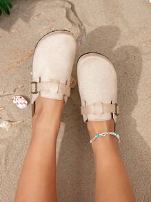 Damen Mode rutschfeste Hohlschuhe, stylisch, bequem zum Gehen und für den Innenbereich