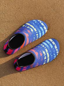 女士户外涉水鞋轻便速干水袜，适合游泳、钓鱼、沙滩散步 - 藍色 - 查看 5