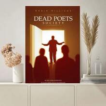 1pc Movie Dead Poets Society Poster Paintings On The Wall Picture For Living Room Interior Painting Room Decoration Optional Frame ,Wall Art With Frame - Multicolor - View 36