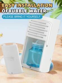 Kids Handheld Automatic Bubble Machine, Fun Bubble Blower Toy For Boys And Girls Birthday Party, No Battery Included, No Bubble Liquid Included