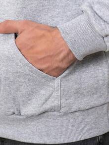 Spider Streetwear Hoodie Men's Stylish Spider Coat - Xám - Xem 5