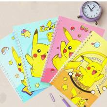 pokemon Pokemon (40 Pages Pokemon Notebook+1 Pen)Set - Pikachu Journal For School Office Travel, Anime Gift For Students Collectors,Birthday Gifts