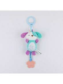 Cute Animal Fabric Soft Plush Hanging Ornaments, Car Hanging, Bed Hanging, Makes Baby Sounds, Baby Toy, Baby Safe Teether Chime, Multiple Options