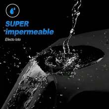Protective Cover 245*105*125cm Waterproof Motorcycle Cover UV/Rain Protection Color Motorcycle Covers - Black Silver - View 3