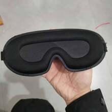 Antifaz para dormir para personas que duermen de lado, hombres y mujeres, diseño patentado sin presión en los ojos 3D, máscara para dormir que bloquea la luz, funda suave para los ojos para viajar, color negro