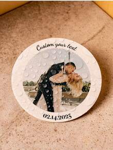 1-100pcs Personalized Photo Stickers, Customized Waterproof PVC Labels For Wedding, Birthday Party, Anniversary And Celebration, Custom Image Favor Labels - White - View 20