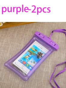 Wasserdichte Handytasche für Rafting, Schwimmen, Unterwasserfotografie mit Luftpolster für Schule, Büro, Zuhause, Reise Luftpolster Wasserdichte Handytasche mit 3D-Design, versiegelte Schutzhülle Handytasche Geldbörse für Outdoor-Sport Sommerurlaub Strand Schwimmbad