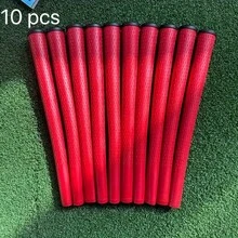 10pcs Golf Grip, New Swinger Grip - Square Sticky 2.3 - Red - View 1