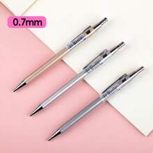 Vollmetall 0.5/0.7mm Mechanischer Druckbleistift, Sturzresistent und abriebfest für Studenten, Schulmaterial, Einschulung