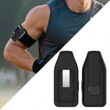 Portable Silicone Buckle For Xiao-Mi Mi Band 10 9 8 NFC Smartwatch Bracelet Clip For Hua-Wei Band 10 9 8 NFC Buckle Holder Silicone Protective Case Cover