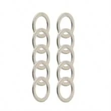 10pcs Engine Oil Drain Plug Crush Washer Gaskets 94109-14000 For Acura /