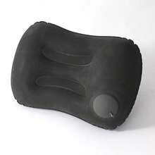 Almohada inflable de tela portátil, almohada de cama ligera, almohada inflable plegable, almohada de viaje, almohada de camping, almohada de escritorio de oficina, mochila de viaje, equipo esencial de camping y senderismo, accesorios de camping, equipo de camping - Múltiples opciones de color - Ver 16