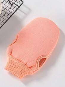 2 Pieces Of Exfoliating Body Scrub Gloves, Dead Skin Removal Gloves, Double-Sided Body Cleansing Tools For SPA Foam Massage, Exfoliating Towel, Reusable Gloves, Suitable For Spa, Massage And Body Scrub, Body Scrub, Remove Dead Skin And Facial Massager, Green, Pink And Blue, Bag, Organizer, Storage.