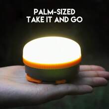 [Super Bright Camping Light]5 Brightness Levels Type-C Fast Charging + Extra-Long Runtime ▎Magnetic + Hook Dual Mode Must-Have For Outdoor Night Fishing