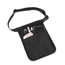 Sac de taille infirmier casual, sac de taille multifonction, sac de taille infirmier réglable avec plusieurs poches - Matériau en nylon durable, idéal pour les médecins et les infirmières - Convient pour les ciseaux, les pansements, etc.