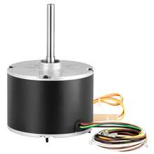 Condenser Fan Motor K55HXJKL-2918, 51-23055-11, 1/5 HP 208-230V, 1075RPM, OEM Standard Upgraded Replacement Condenser Motor Reversible Rotating, Explosion-Proof CBB65 5μF/370V Capacitor - 1/5 HP 1075RPM - View 8