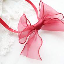 1 件芭蕾舞女孩项链，性感丝带蝴蝶结颈链项链，派对、节日珠宝配饰 - 1PCS - 查看 4