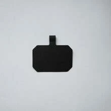5pcs/Set Matte Transparent Card Phone Case Back Fixed Clips, Universal Phone Strap Tether Connector