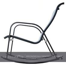 Grand Patio Conversation Set With 2 Rocking Chair 1 Side Table Balcony Set Mesh Sling Farbic Weather Resistant Garden Chair Set For Porch Garden Pool Outdoor Blue - Blue - View 4