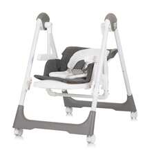 Chipolino-Granite MILK SHAKE 2-In-1 High Chair Swing - Maroon - View 3