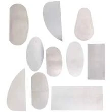 Pottery Ribs Trimming Tool Wooden Pottery Rib Edge Texture Shaper Trimming Clay Pot Mug Sculpture DIY Art Supplies