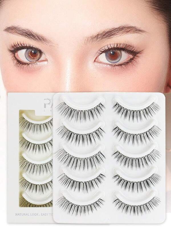 PALM LASHES N Eyelashes With Clear Band Natural Softer Lashes Reusable For Office Daily Wear Handmade Luxurious False Eyelashes