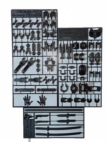 Dummy 13 Articulated Doll Assembly Kit - 黑色 - 查看 3