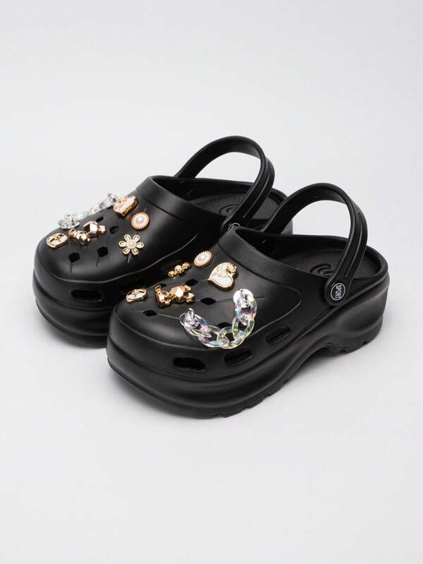 Women's Thick Sole Versatile Home Slip-Resistant EVA Lightweight Slide Sandals, Soft And Comfortable Outdoor Slippers