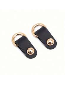 2pcs Metal Buckle Bag Accessories Set, Including Metal Buckle, Essential DIY Bag Hardware, Simple Design Suitable For Various Bags (Needle And Screwdriver Included) - Multicolor - View 5