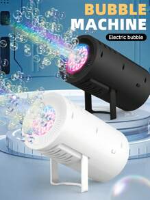 Kids Handheld Automatic Bubble Machine, Fun Bubble Blower Toy For Boys And Girls Birthday Party, No Battery Included, No Bubble Liquid Included