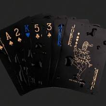 1 pièce -Cartes à jouer imperméables, cartes à jouer en plastique, un jeu de cartes à jouer, cartes à jouer cadeaux de Noël, cadeaux d'Action de grâce, cadeaux de jeu, très jolie décoration, bonne qualité