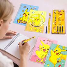pokemon Pokemon (40 Pages Pokemon Notebook+1 Pen)Set - Pikachu Journal For School Office Travel, Anime Gift For Students Collectors,Birthday Gifts