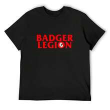 Badger Legion T-Shirt Shirts Graphic Rapper Graphic Tees S T Shirts For Pack Camisetas - Đen 28 - Xem 1