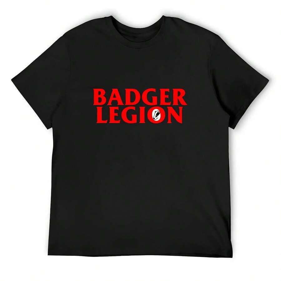Badger Legion T-Shirt Shirts Graphic Rapper Graphic Tees S T Shirts For Pack Camisetas - Đen 28 - Xem 1