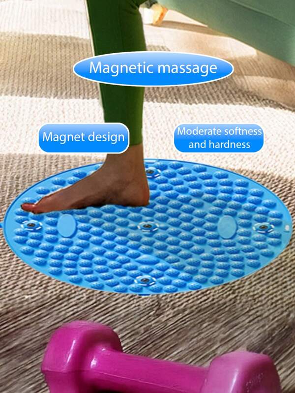 1-3 Pezzi Attrezzo per massaggio plantare circolare in TPR - Design magnetico, esercita una pressione ultra-lenta per alleviare la pressione e l'agopressione, ideale per professionisti impegnati/atleti, uso domestico/in ufficio, regali per la laurea/festa del papà/compleanno, massaggiatore ergonomico (Massaggiatore plantare magnetico/Agopressione/Strumenti di riflessologia)