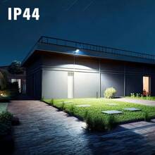 1 Peça Luz Solar de Rua a Prova d''Água com LED de Iluminação e Sensor de Movimento, 3 Modos de Iluminação Inteligente com Controle Remoto, Adequada para Jardim, Quintal, Estrada, Cabana, Pátio, Iluminação Solar Externa