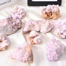 1 Stück unregelmäßiges violettes Mineralien Exemplar - geeignet für Haus Dekoration, Aquarium Dekoration - die bevorzugte Sammlung für Mineralien Liebhaber - das perfekte Geschenk für Feiertage