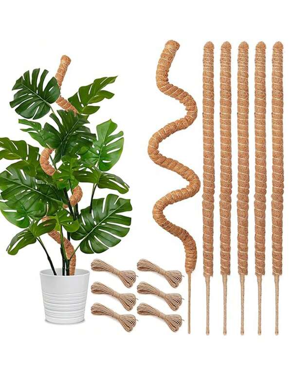 1pc DIY Bendable Plant Support Pole, Free-Formed Plant Climbing Trellis