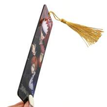 Jujutsu Kaisen 1pc Jujutsu Kaisen Tassel Bookmark, GOJO SATORU Bookmark, Anime Acrylic Bookmarks, Student Stationery,School Supplies,Back To School