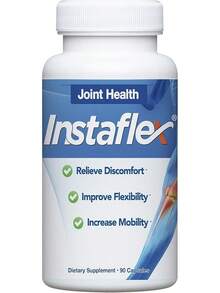 Instaflex Joint Support Supplement - Clinically Studied Joint Relief Blend Of Glucosamine, MSM, White Willow, Turmeric, Ginger,, Hyaluronic - 90 Capsules - 90 chiếc (gói 1 chiếc) - Xem 2