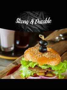 100pcs Cocktail Picks,Bamboo Skewers,Fruit Picks,Candy Sticks,Appetizers,Cakes,Desserts,Suitable For Birthday,Wedding,Family,Restaurant,Party,Bar,Picnic,Cocktail Party Snacks,Graduation,Tableware Accessories,Suitable For Various Parties And Festivals