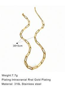 1 pieza Collar metálico con geometría en capas de acero inoxidable con diseño de tortuga marina, versátil para mujer