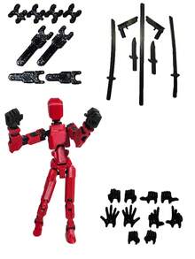 Dummy 13 Articulated Doll Assembly Kit - 紅色 - 查看 2
