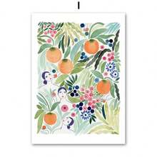 1PC Trừu Tượng Cô Gái Tay Trái Cây Hoa Lá Bình Hoa Nghệ Thuật Treo Tường Tranh Canvas Bắc Âu Áp Phích Và Tranh In Treo Tường Trang Trí Phòng Khách Khung Tùy Chọn - Nhiều màu - Xem 22