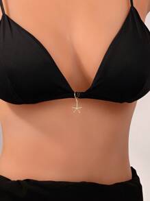 1pc Sexy Personalized Body Chain, Beach Style Bikini Chain